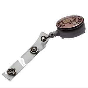 Handmade Chit Chat Chart Badge Reel – Funny Nurse ID Holder